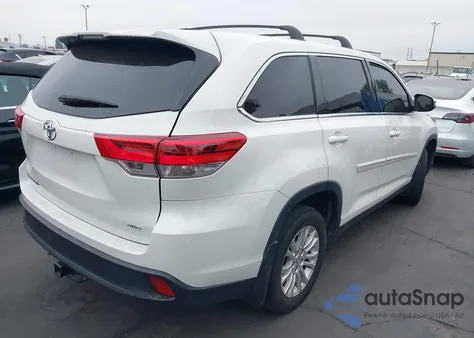 2019 Toyota Highlander Le from USA, damaged, VIN 5TDBZRFH0KS928214